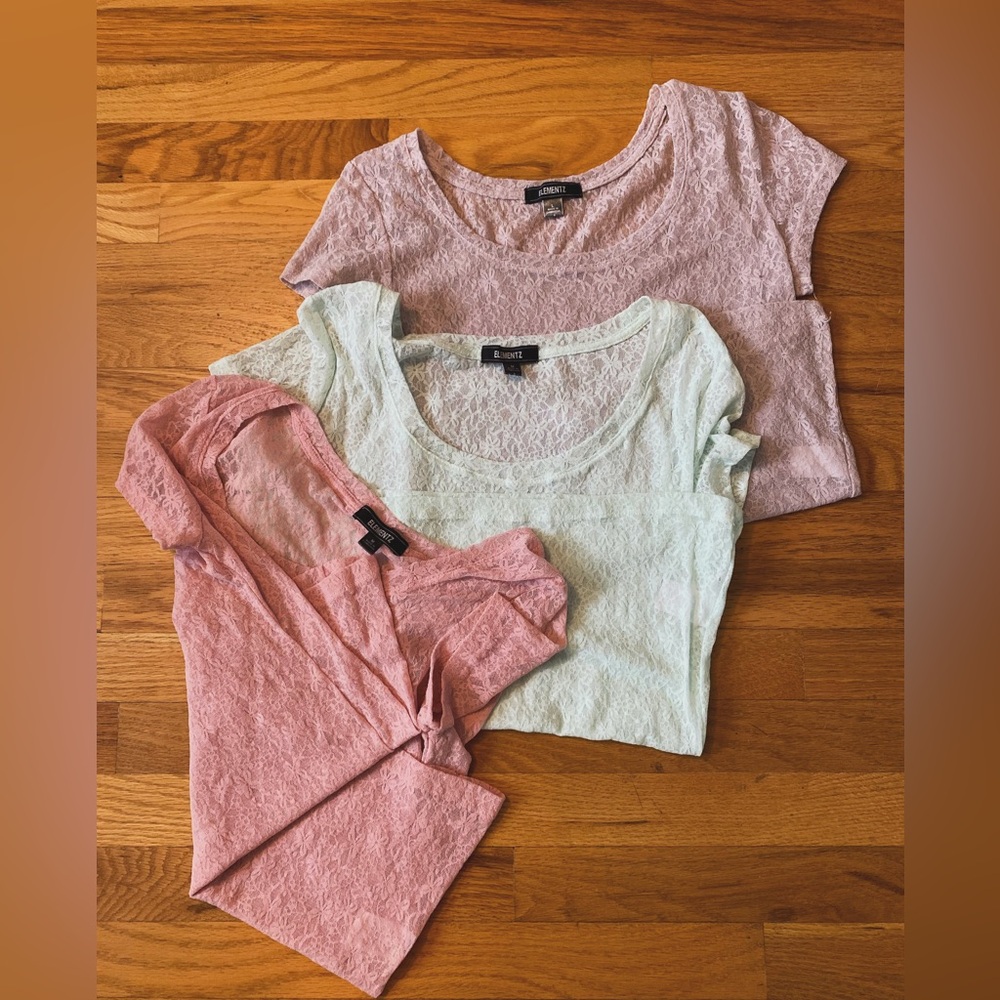 Lace tees